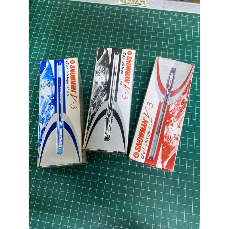 

Ballpoint Snowman v3 gel ink 0,5mm 100%original
