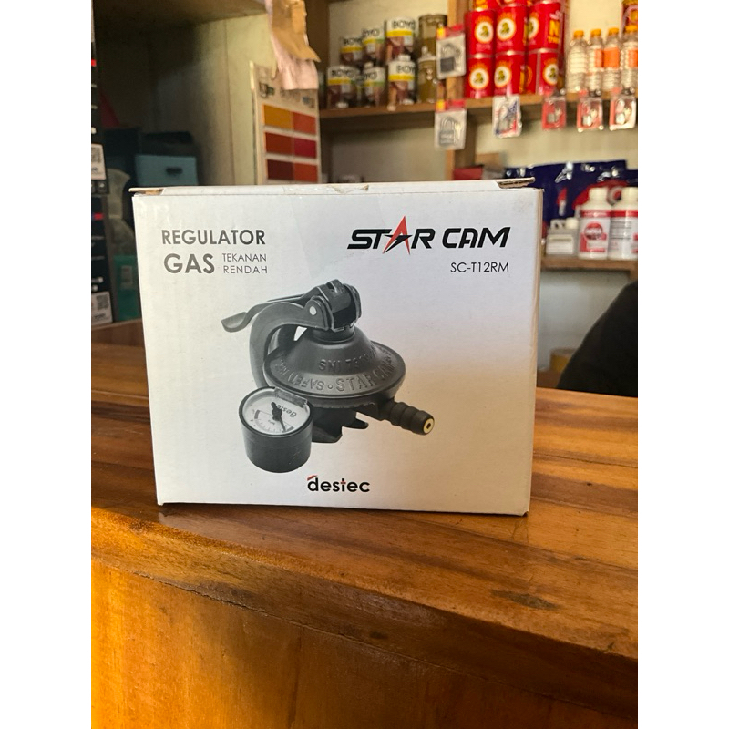 REGULATOR GAS STAR CAM ORIGINAL// REGULATOR ANTI BOCOR//