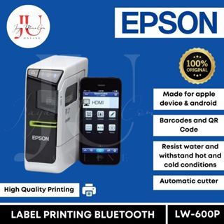 

Epson Printer Label LW 600P / Label Works LW-600P Bluetooth PC-Connectable Label Printer Originall
