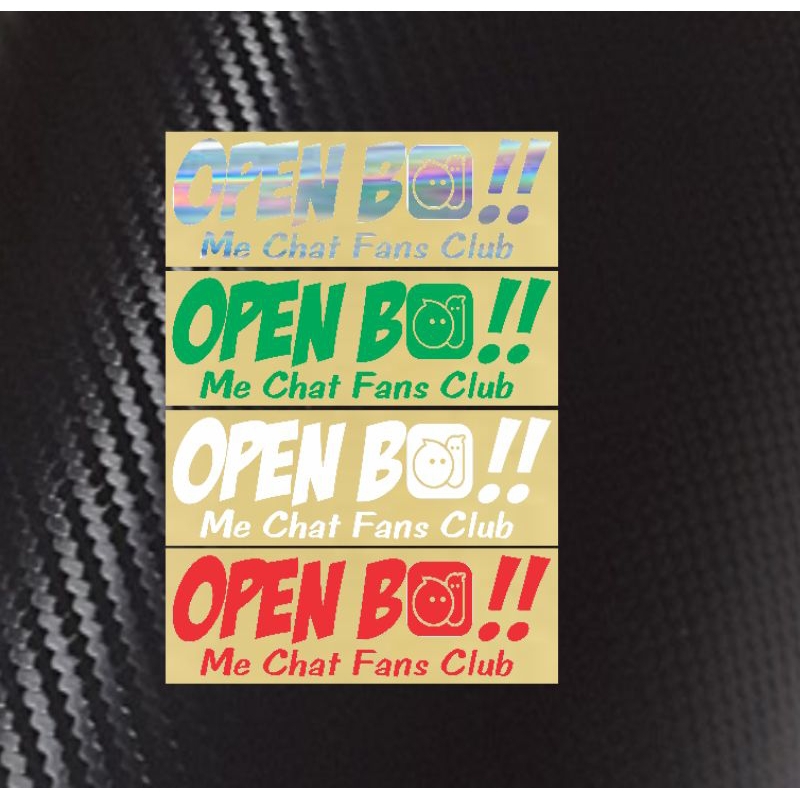 

stiker open bo me chat sticker cutting open bo me chat viral