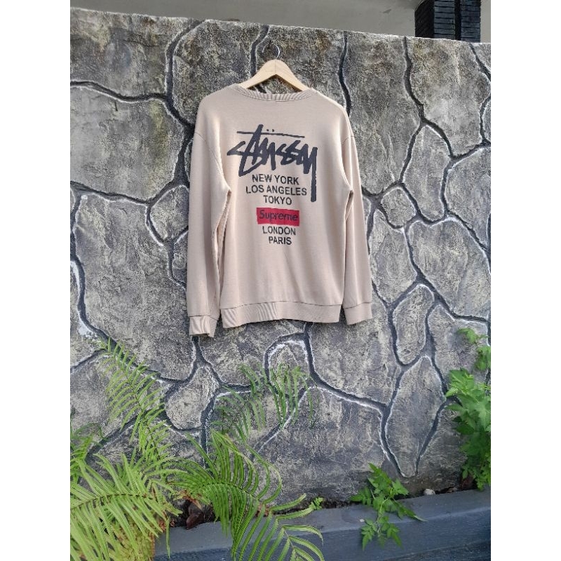 Crewneck Stussy Second