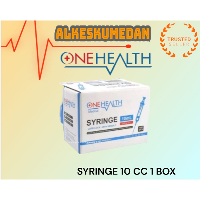 SYRINGE 10CC ONEHEALTH 1BOX