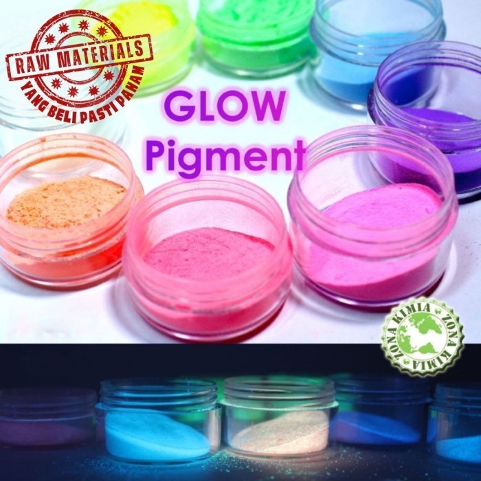 

Glow in The Dark Powder 100gram Cat Glow In The Dark Paint Bubuk Fosfor Resin