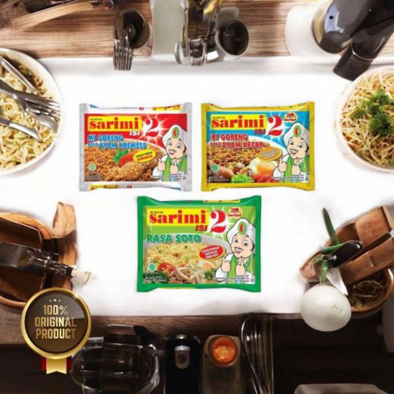 

Sarimi isi 2 varian rasa