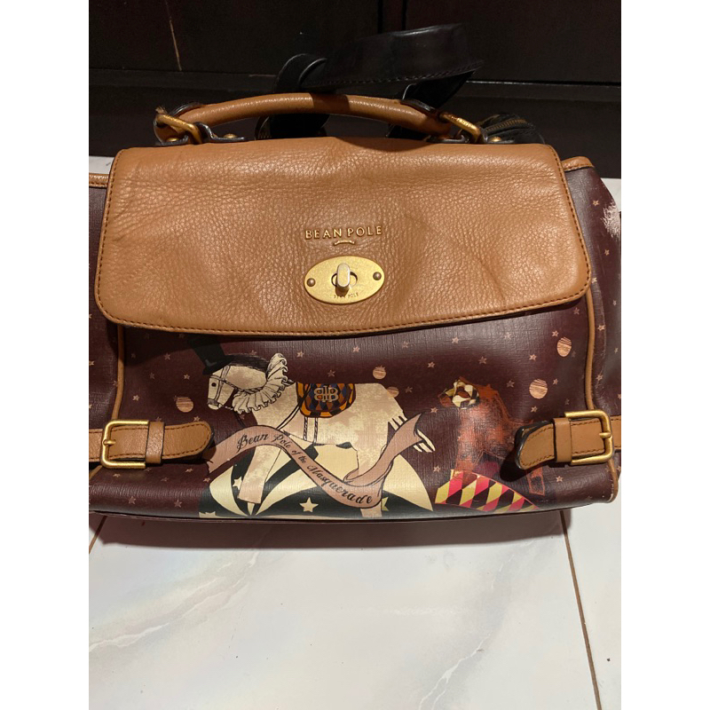 bean pole tas preloved