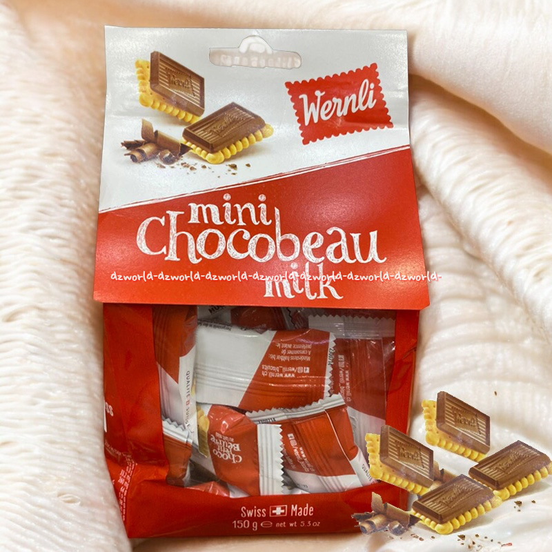 

Wernli 150gr Mini Chocobeau Milk Biskuit Susu Dari Swiss Made Kemasan Sachet Mini Wenrli Biscuit Choco Beau