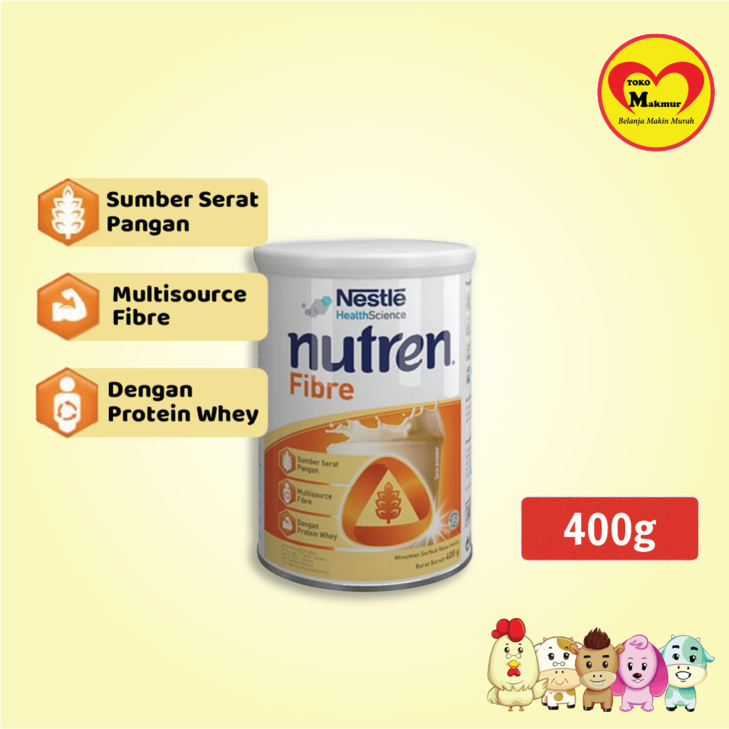 

Nestle Nutren Fibre 400gr / Toko Makmur Kapas Krampung