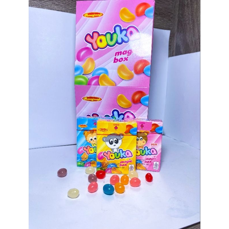 

RANJANI YOUKA MAGIC BOX JELLY CANDY ASSORTED FRUIT