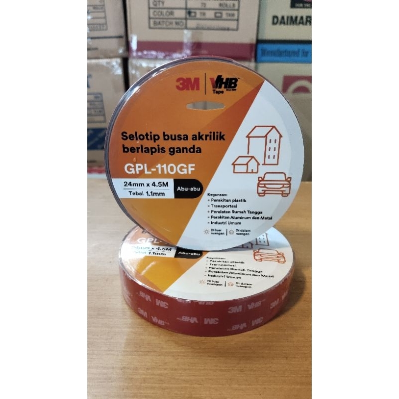 

Double Tape VHB 3M 24mm X 4,5mter