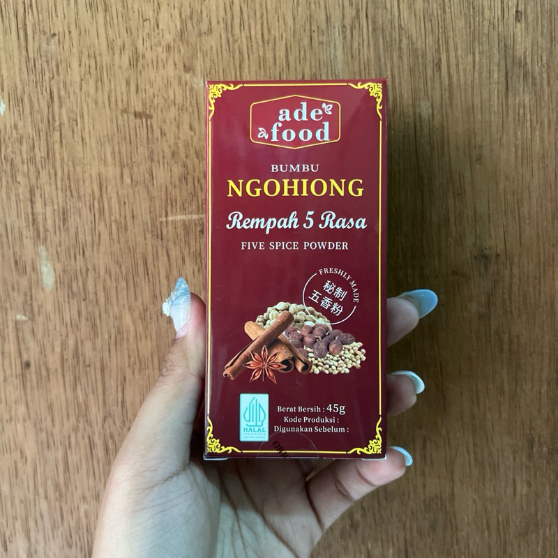 

Bumbu rempah ngohiong / rempah lima rasa wu xiang fen 五香粉