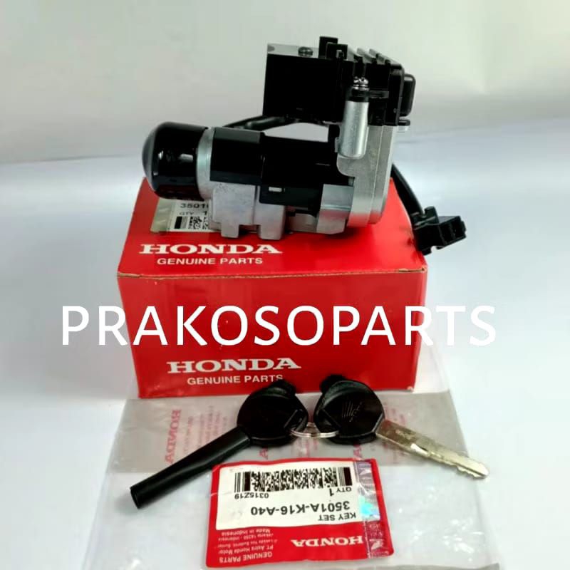 Kunci Kontak Set tombol jok Honda Scoopy Fi 2012-2015