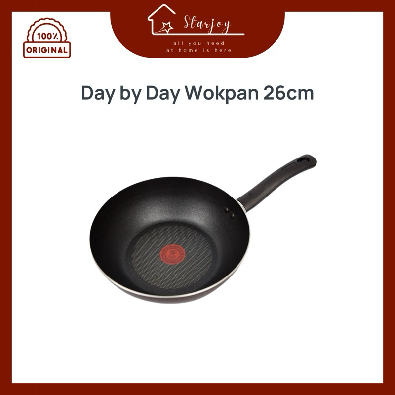 Tefal Day by Day Wokpan 26 cm | Tefal Wajan Anti Lengket