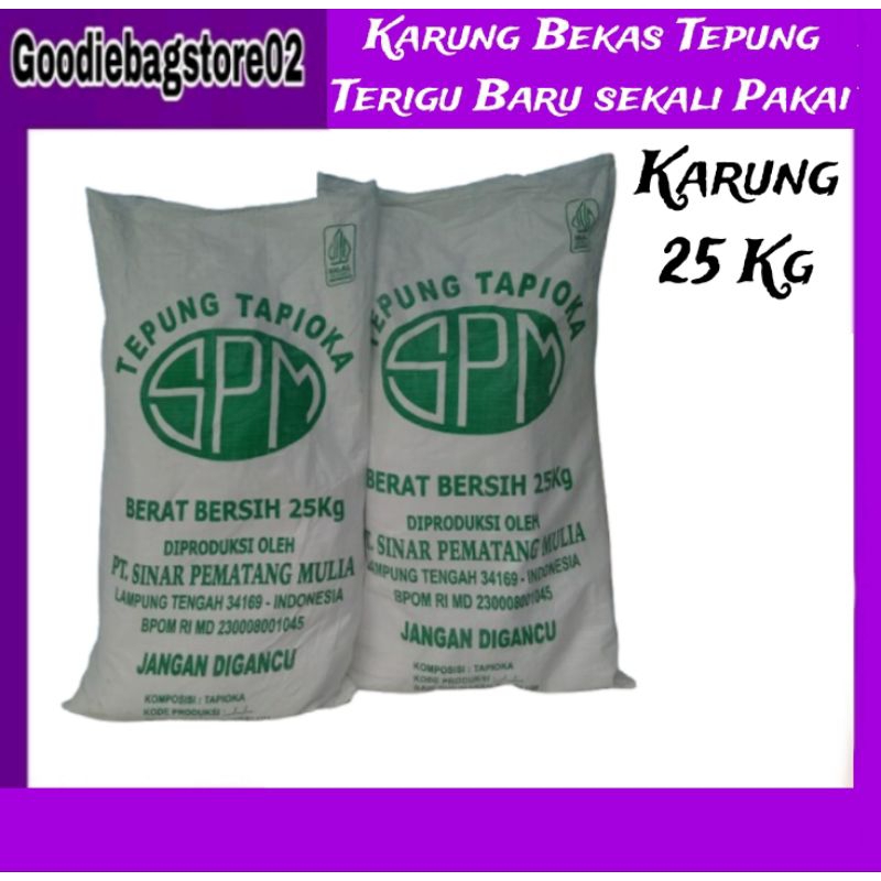 

Karung Bekas Tepung Terigu 25 Kg