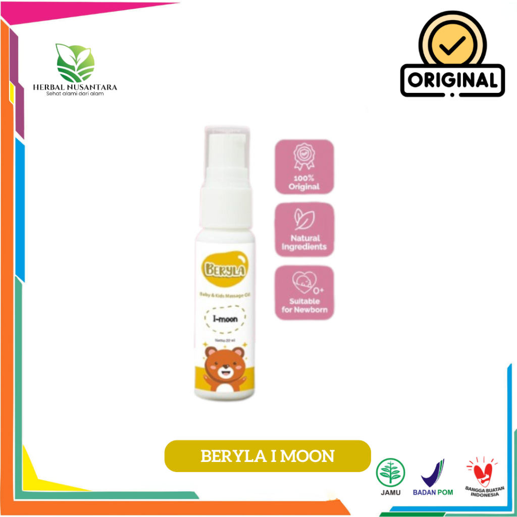 Beryla Baby I Moon Smoothing Massage Daya Tahan Tubuh Bayi