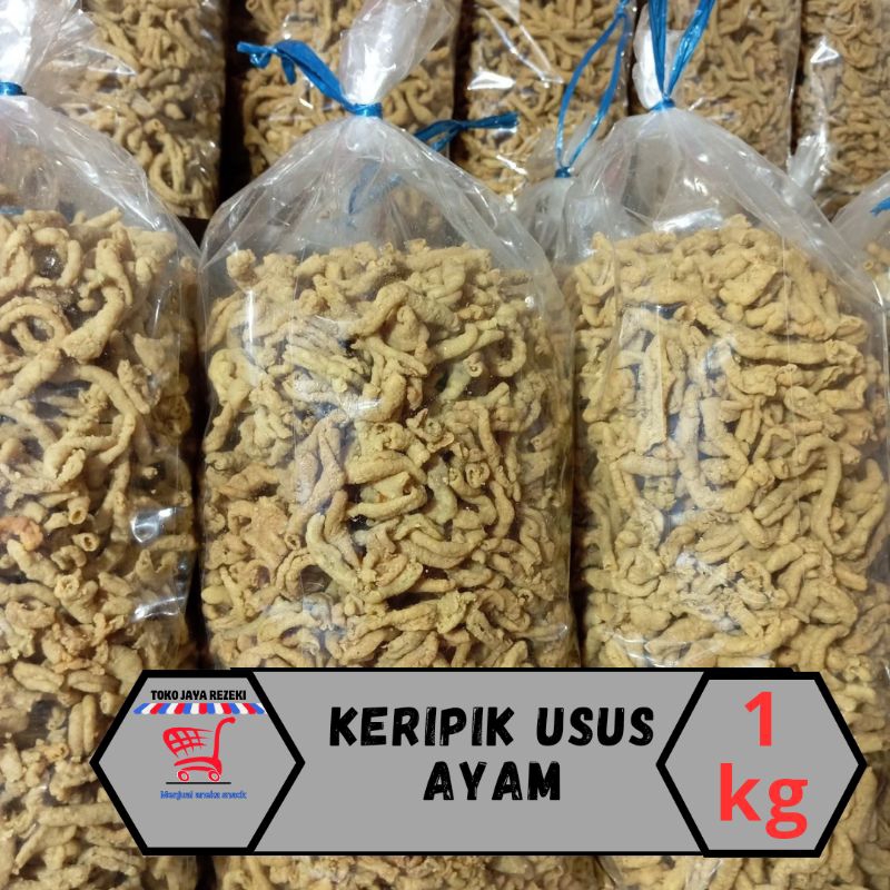

keripik usus ayam super 1kg gurih renyah enak