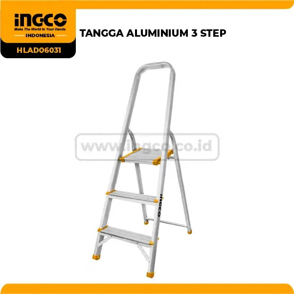 TANGGA ALUMINIUM 3 STEP  HLAD06031  INGCO