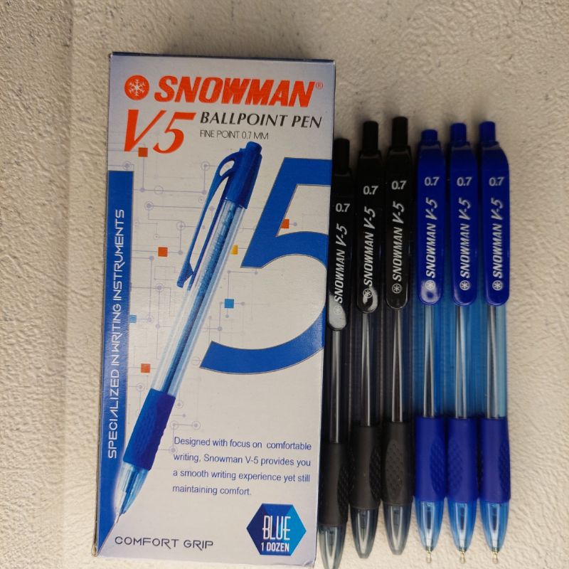 

PULPEN CETREK SNOWMAN V-5/ perpak