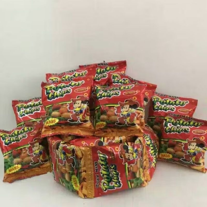 

Potato Chips / Golden Chips / Jajan Murah / Ciki Murah / Snack murah isi 10 pcs