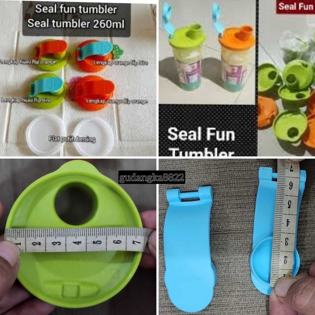 tutup fun tumbler PROMO cup tiwi tumbler ORI cup fun tumbler Tupperware