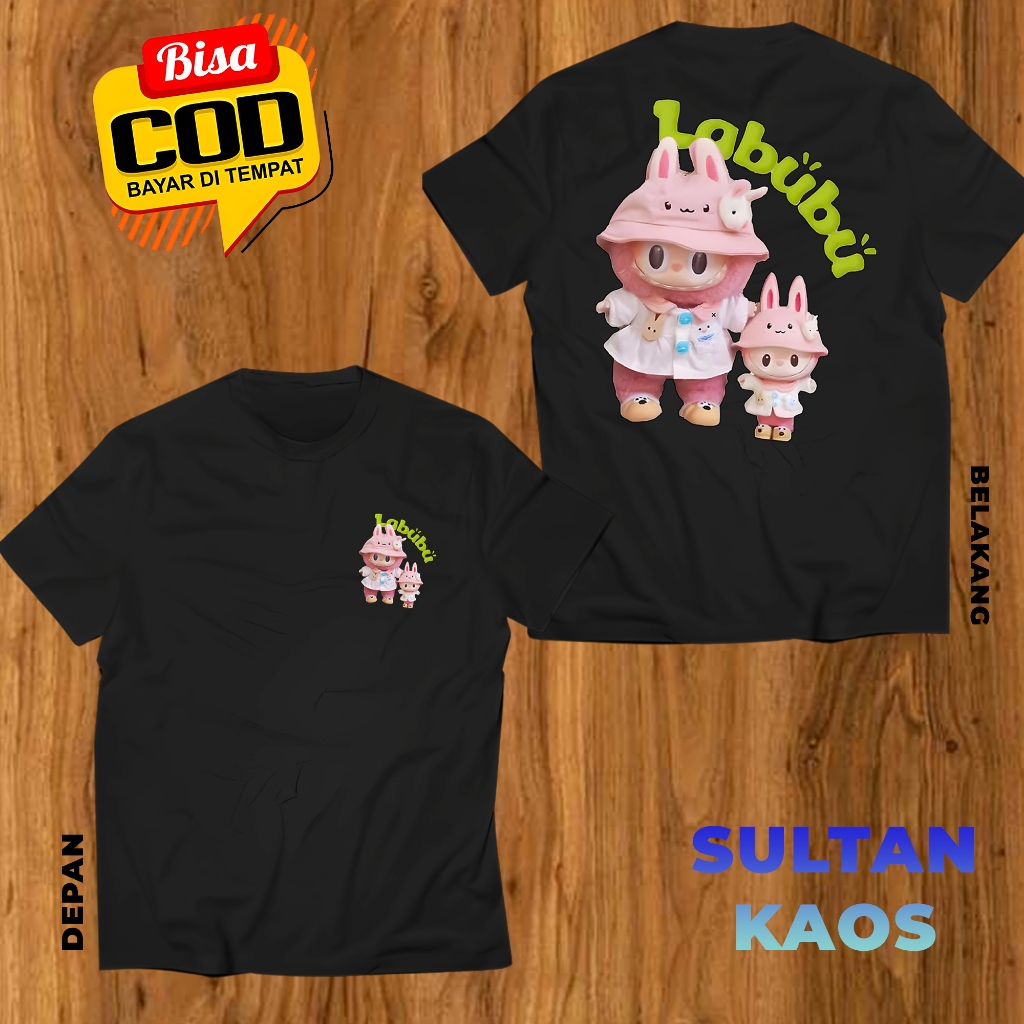 KAOS DEWASA LABUBU KAOS LABUBU THE MONSTER TSHIRT DEWASA THE MONSTER LABUBU UNISEX