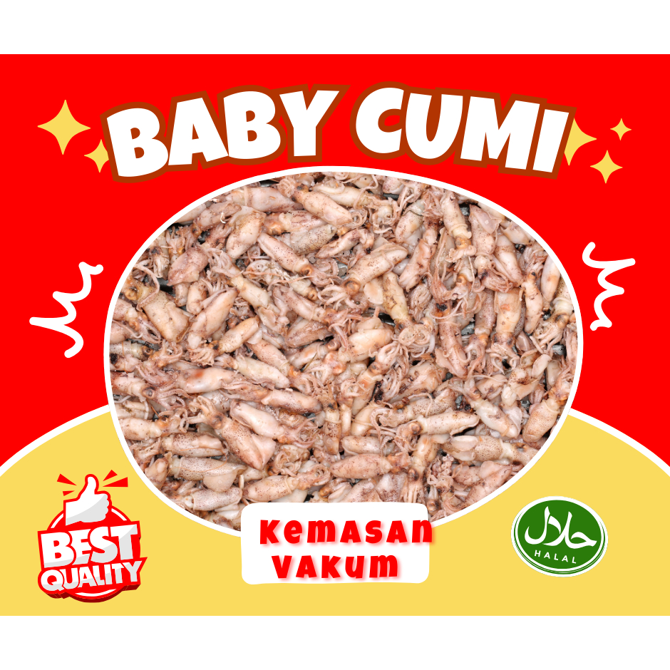 

Ikan Asin : Baby Cumi Best Quality 250g - 500g