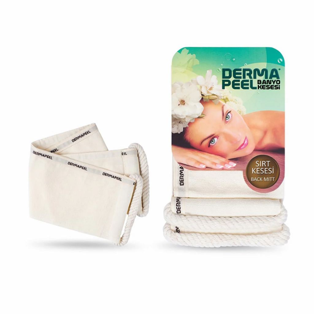 Sarung Tangan Mandi Eksfoliasi Dermapeel | Turkish Body Exfoliating Glove | Sarung Tangan Peeling