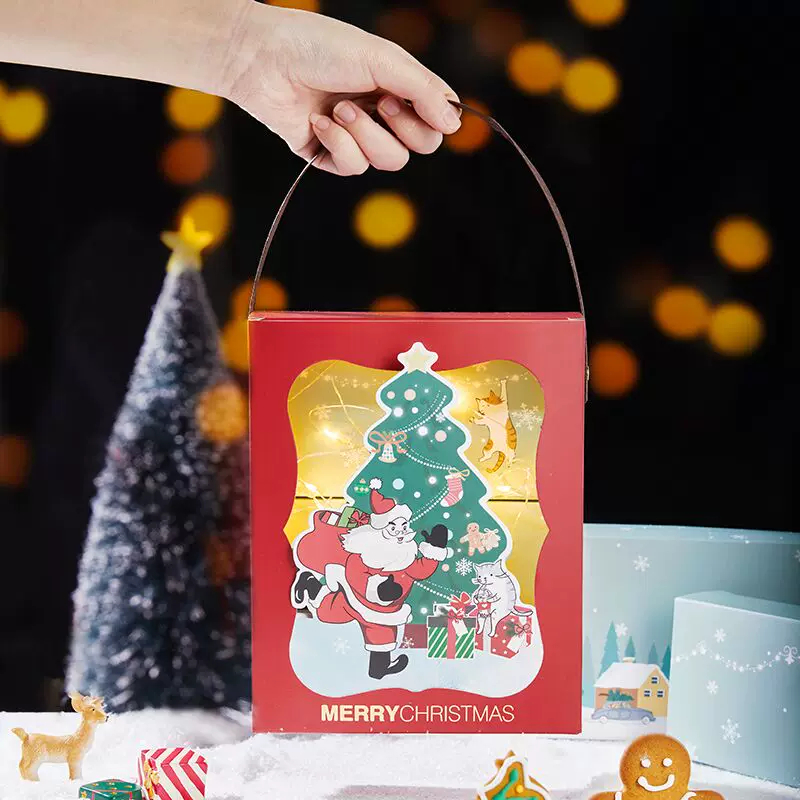 

(5PCS) Kotak Natal Kotak cookies natal kotak kue nastar natal xmas box new 2024