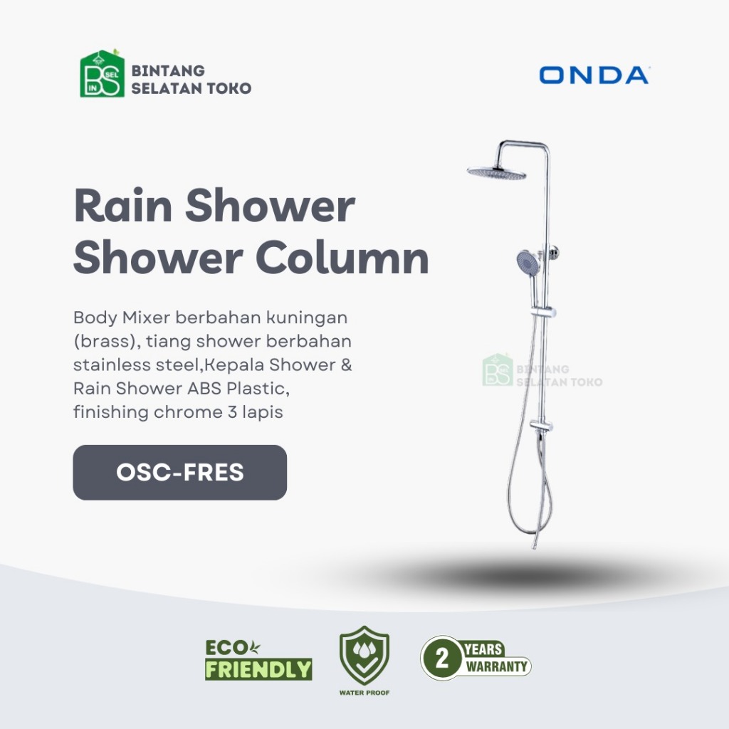 RAIN SHOWER / SHOWER COLUMN ONDA OSC-FRES