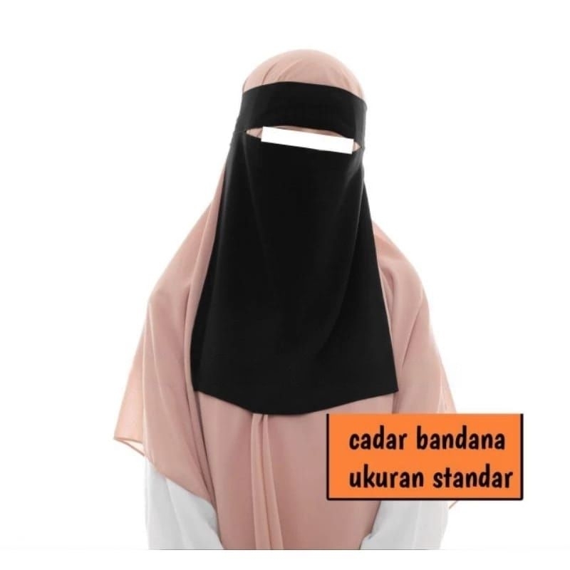 Niqab Saudi Bandana & Poni • Cadar • #dhiyasyari