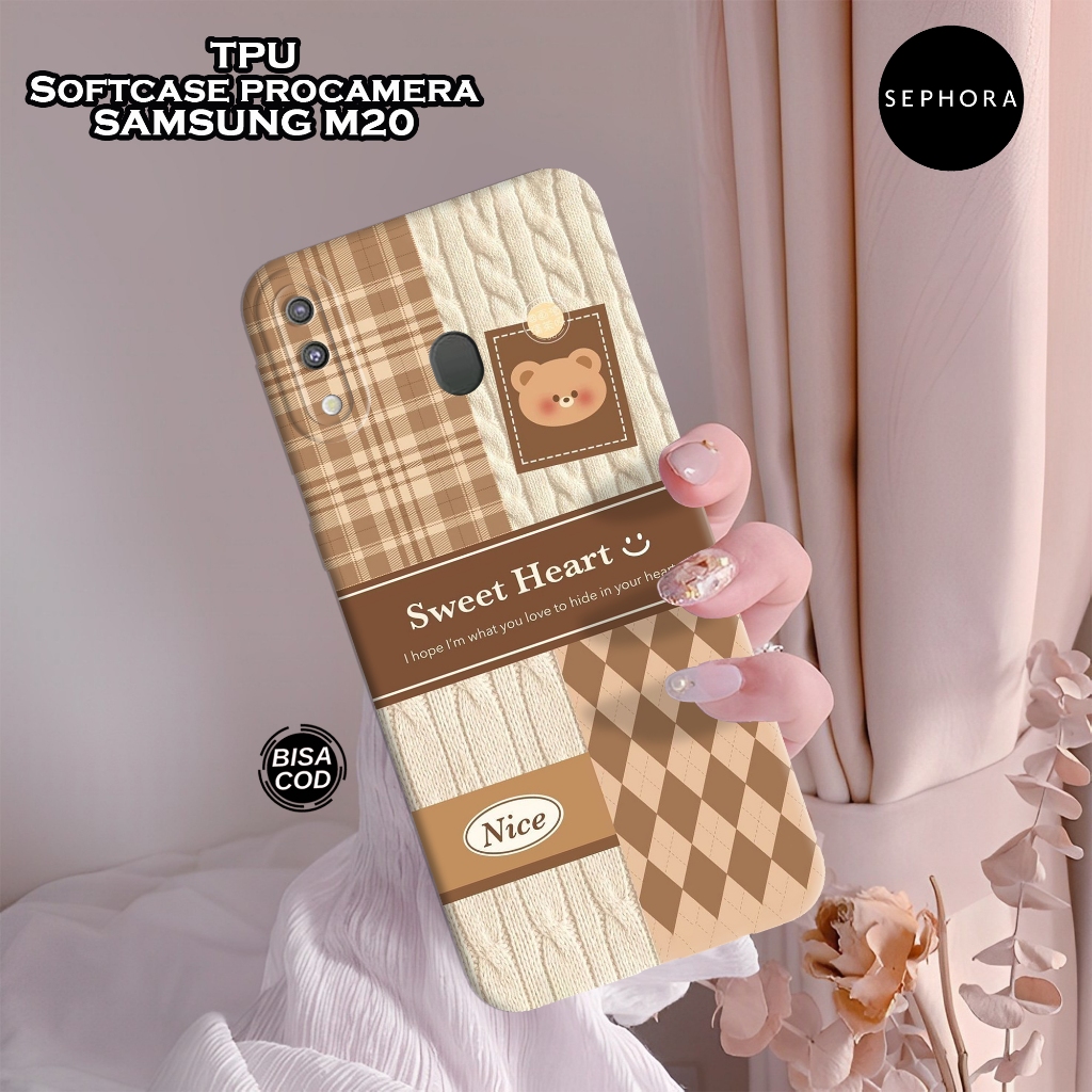 Case Samsung M20 Terbaru - Fashion Case Lucu - Softcase Samsung M20 - Case Pro Camera - Casing Samsu