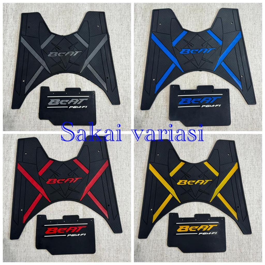 PROMO KARPET MOTOR KARPET BEAT + MUDFLAP BEAT FI INJECTION ESP SPORTY FI / KESET KAKI BEAT / ALAS PI