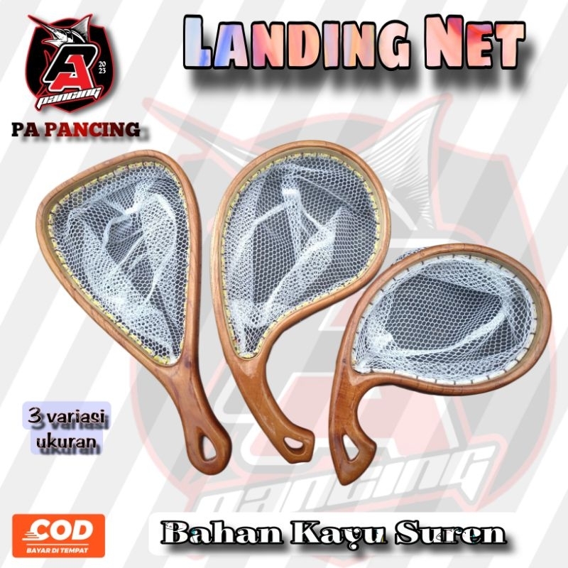 Landing Net Jaring / Seser Ikan