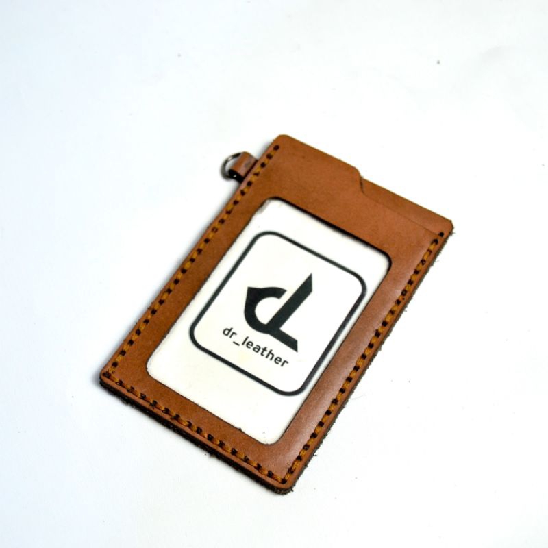 

Id Card Holder Kulit Free Custom Logo/Nama 100% ORIGINAL Asli Kulit DR_Leather 02