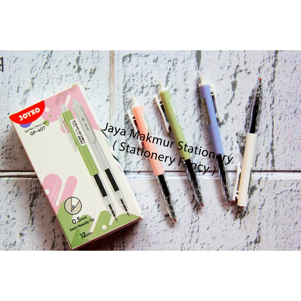 

Pen gel Joyko GP-407 0.5 mm (1 Lusin)