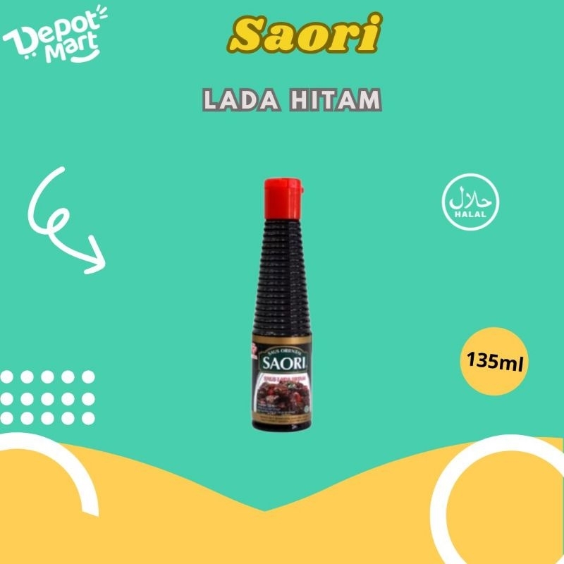 

Depot Mart Saori Lada Hitam 133 ml