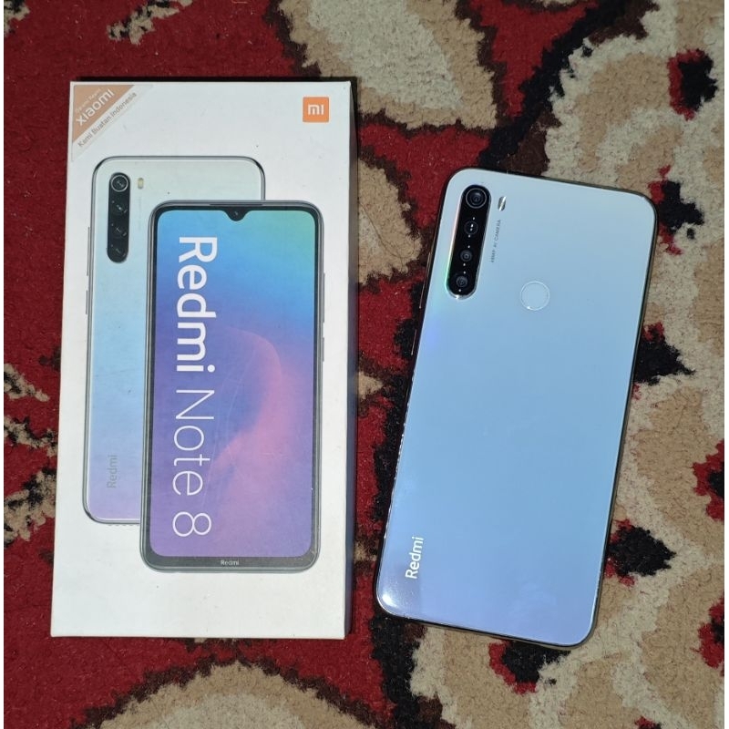 Redmi Note 8 4/64 Second Mulus Asli TAM