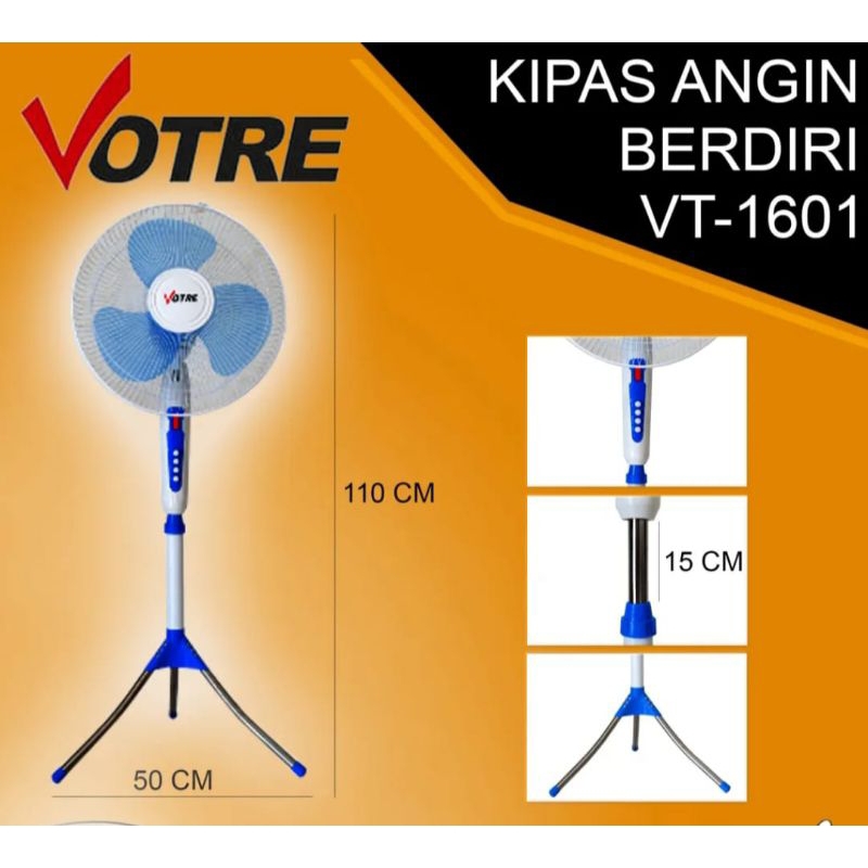 ✅ Kipas Berdiri Votre VT-1601