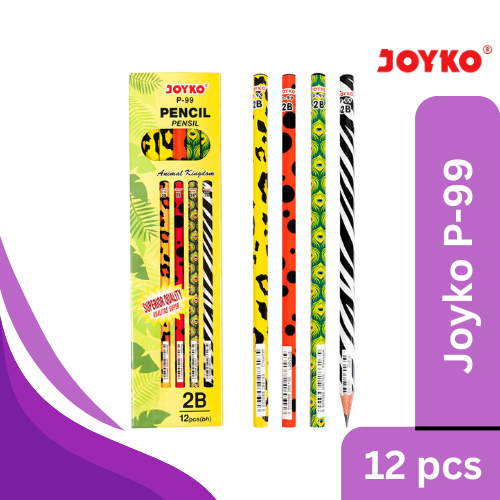 

Pensil 2B Joyko - 12pcs 1 box (P-99 Pencil 2B)