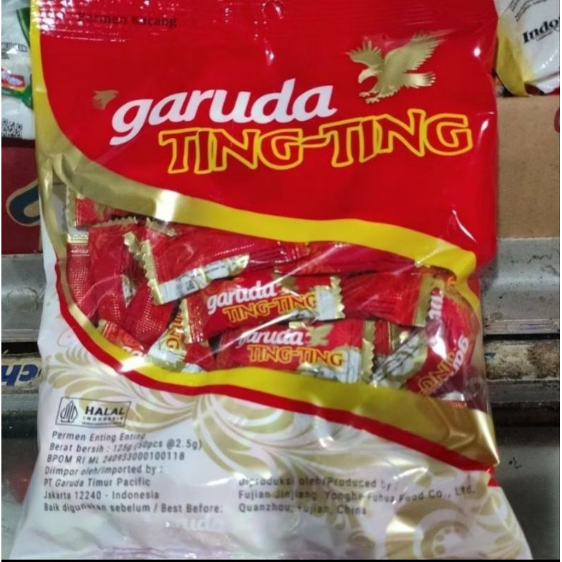

Bon bon kacang garuda tingting jadul isi125gr