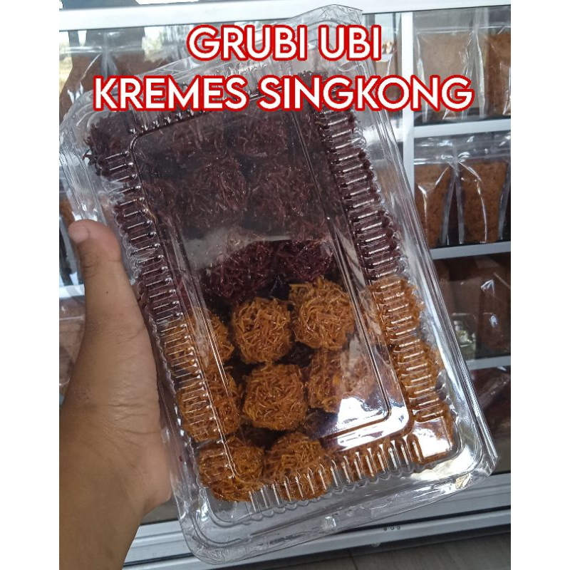 

GRUBI UBI KREMES SINGKONG ISI 42 PCS MANIS RENYAH ENAK MAGELANG