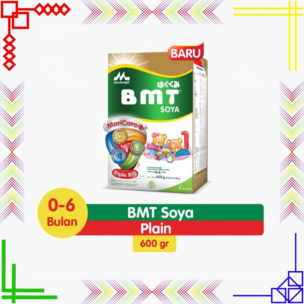 Morinaga BMT Soya (0-6 Bulan) 600 gram