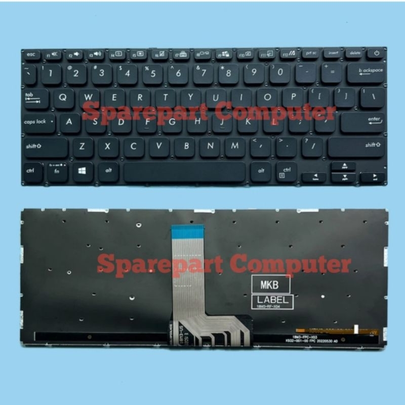 Keyboard Asus VivoBook A1400 A1400E A1400EA A1400KA Backlight