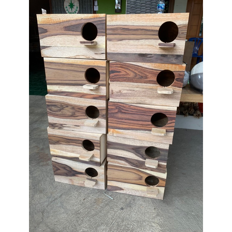 GLODOK BURUNG FALK / MURAI JALAK , DARI KAYU SONO KELING