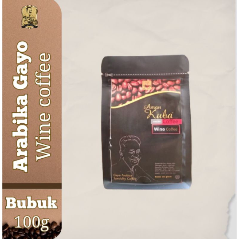 

Kopi Aceh Gayo Takengon Arabika Wine 100g