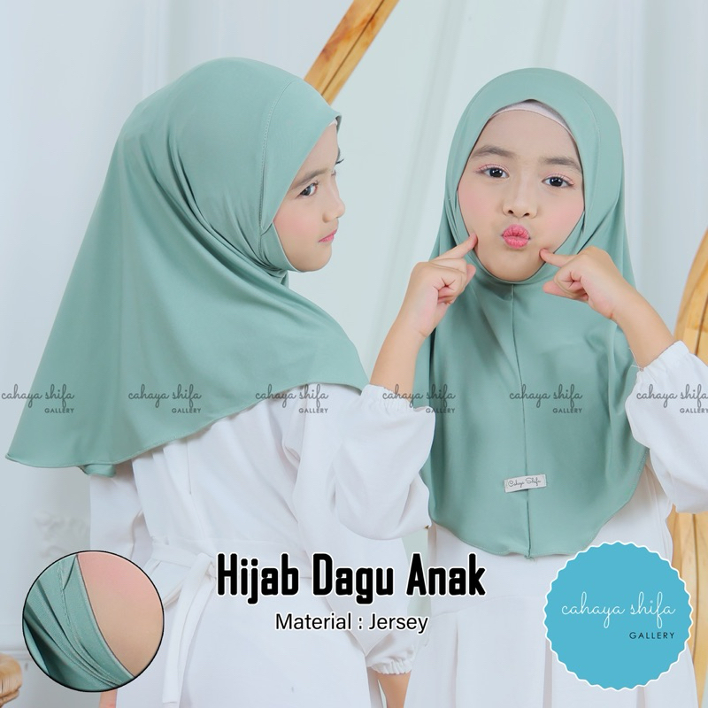 READY STOCK JILBAB ANAK JERSEY DAGU/ JILBAB ANAK UMUR 1-5 TAHUN