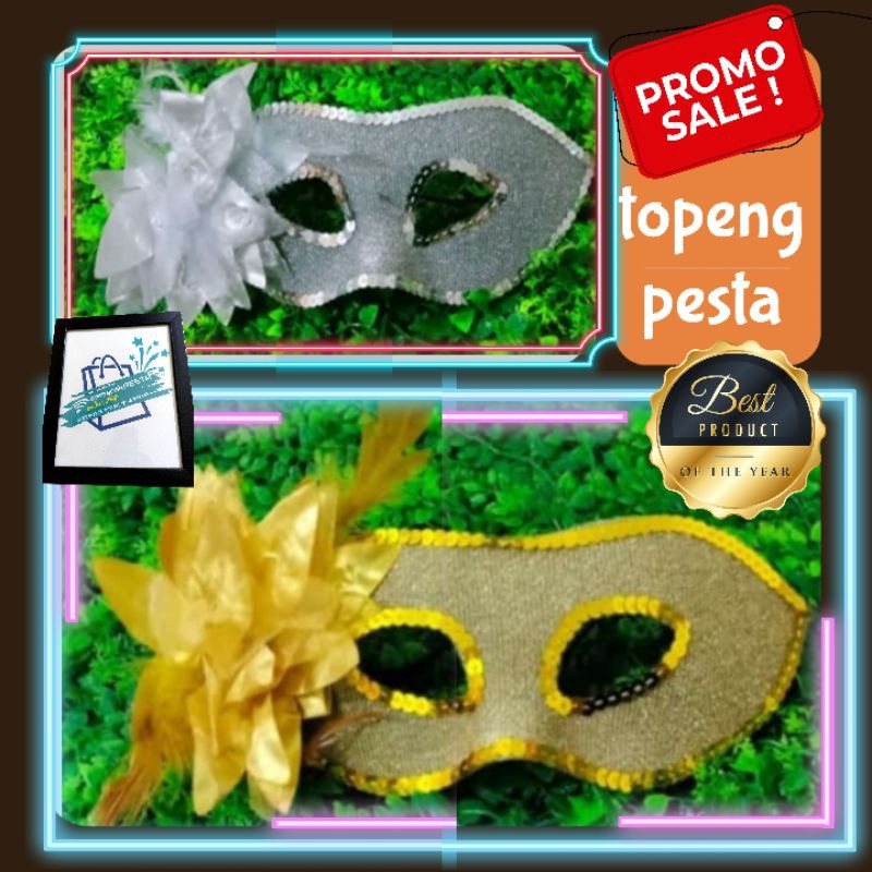 (best product) topeng pesta, topeng party, topeng live streaming, topeng kece, topeng mewah, topeng 