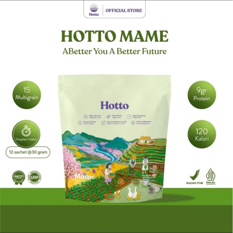 

Hotto Mame Protein Multigrain With Edamame