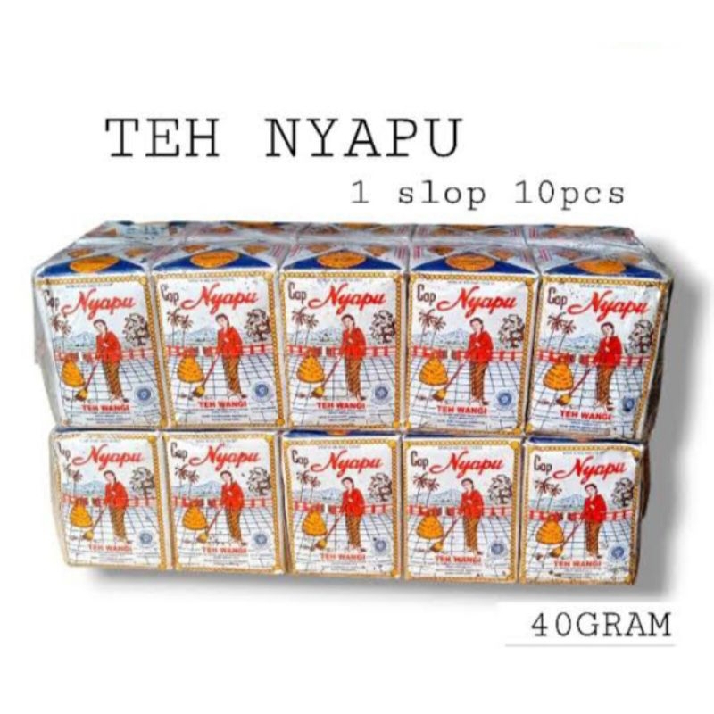 

teh nyapu 1 slop isi 10 400g