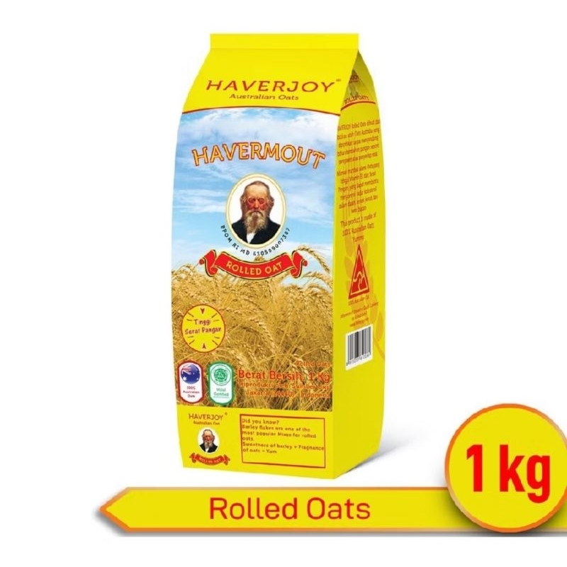 

Havermout Haverjoy Rolled Oats 1KG