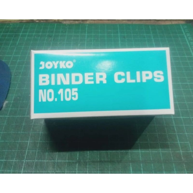 

binder klip no.105 /penjepit kertas 1 box isi 12 dus
